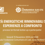 Comunità energetiche: pronti, via!